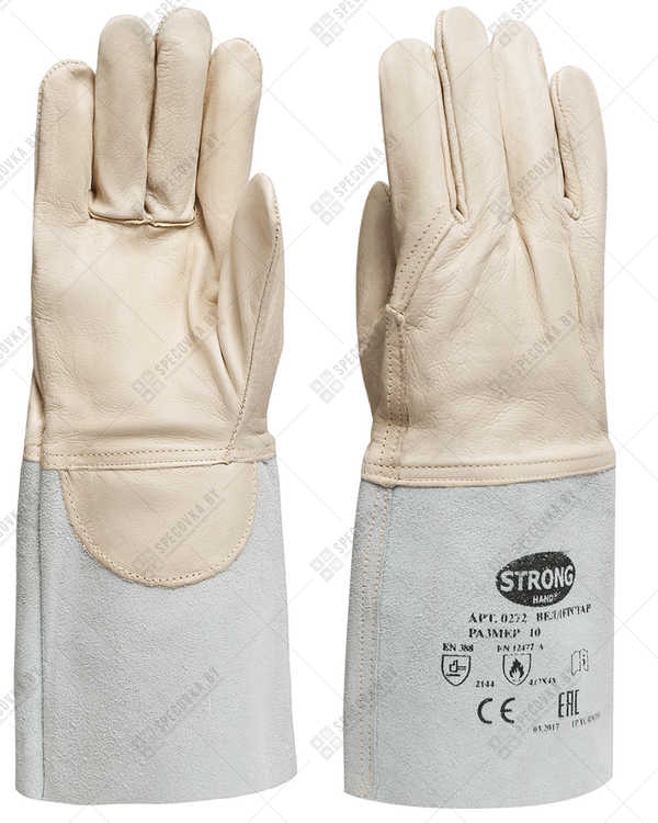 Краги спилковые WELDERSTAR