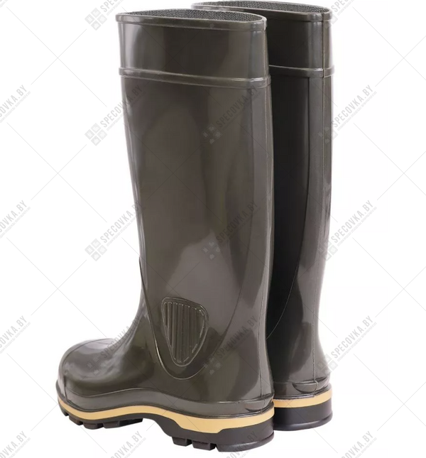 Мужские ПВХ сапоги с подошвой КЩС МБС