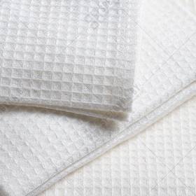 Вафельное полотно, 100% хб, пл. 150&plusmn;8 гр/м2, шир. 45 см.