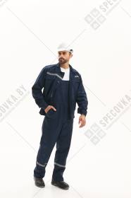 Костюм с рабочим комбинезоном для ИТР 100% хлопок