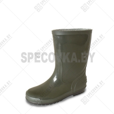 Сапоги утеплённые резиновые ПВХ женские