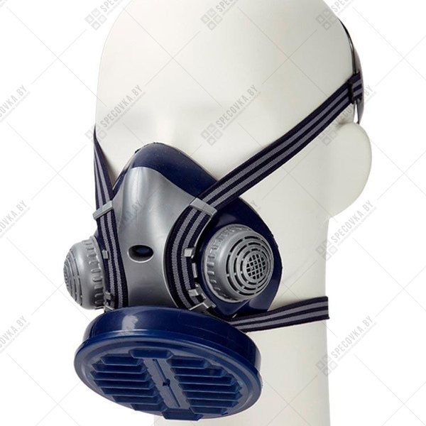 Изолирующая полумаска &laquo;Исток-300&raquo; с противоаэрозольным фильтром Р2 (Ф-62Ш)