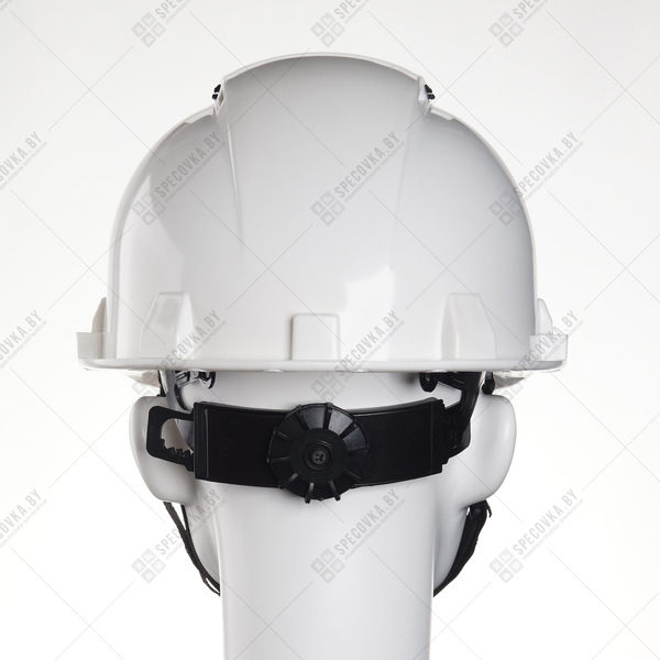 Каска защитная "ПРО-2П" (белая) с храповым механизмом