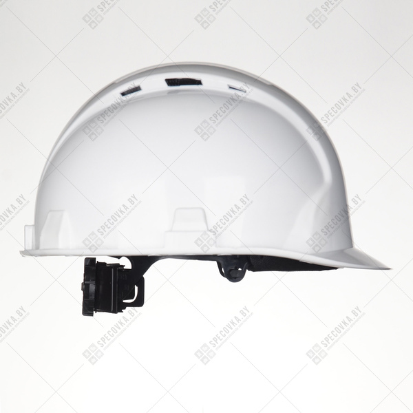 Каска защитная "ПРО-2П" (белая) с храповым механизмом