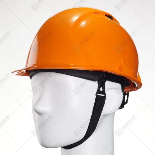 Каска защитная "ПРО-2П" (оранжевая) с храповым механизмом