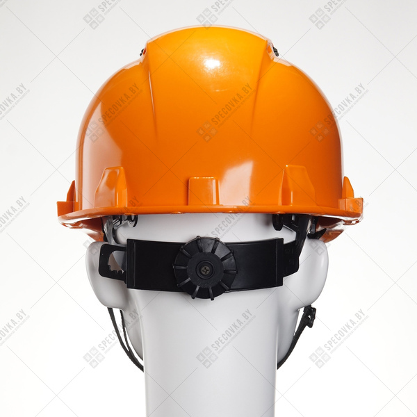 Каска защитная "ПРО-2П" (оранжевая) с храповым механизмом