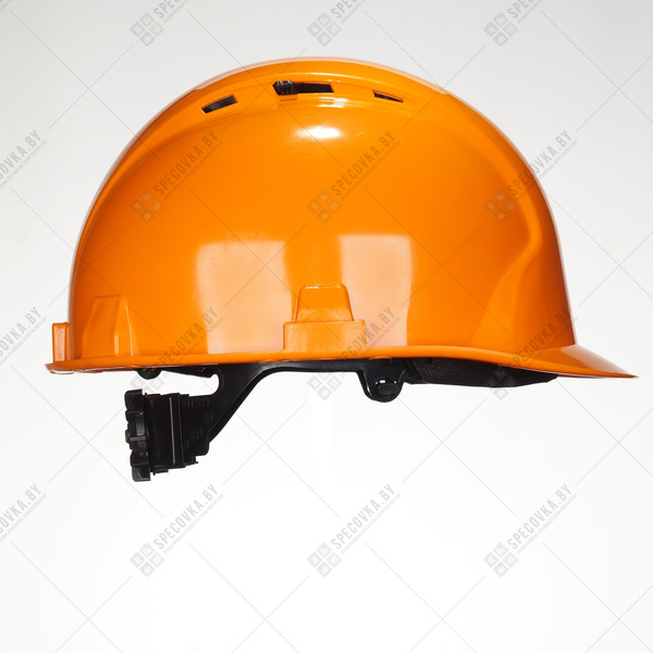 Каска защитная "ПРО-2П" (оранжевая) с храповым механизмом