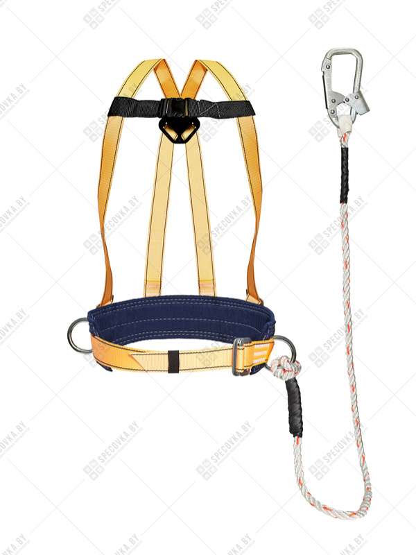 Удерживающая привязь УП-02 строп В (полиамид. канат)