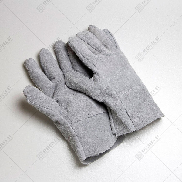 Перчатки спилковые М1 (120 пар/короб.)