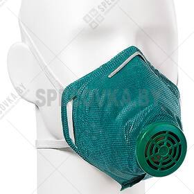 Полумаска фильтрующая противоаэрозольная (респиратор многоразовый) "У-2К" Люкс