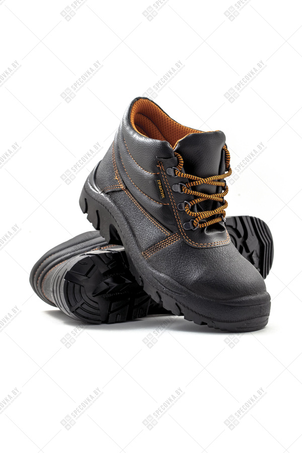 Ботинки рабочие "Практик" с металлическим подноском