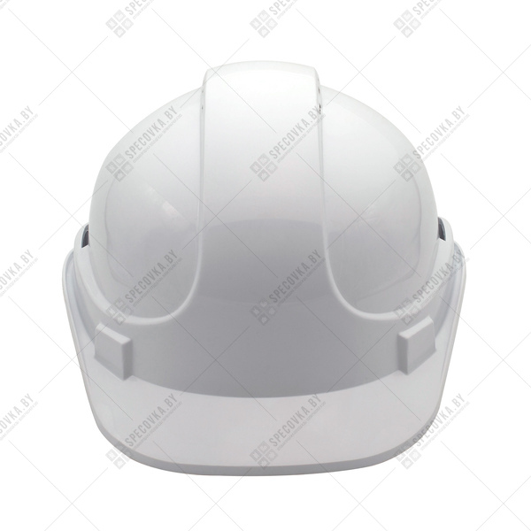 Каска защитная АЙ-ПРАЙМ КЛАССИК с пластиковым оголовьем (белая)