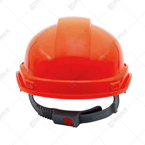 Каска защитная АЙ-ПРАЙМ КЛАССИК с пластиковым оголовьем (оранжевая)