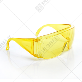 Очки открытые тип &laquo;Люцерна&raquo; (прозрачно-жёлтые)