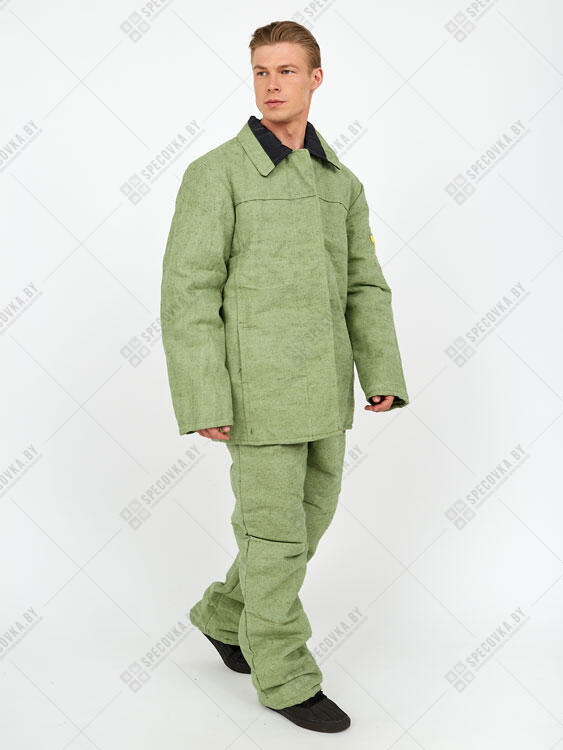 Костюм сварщика брезентовый УТЕПЛЁННЫЙ