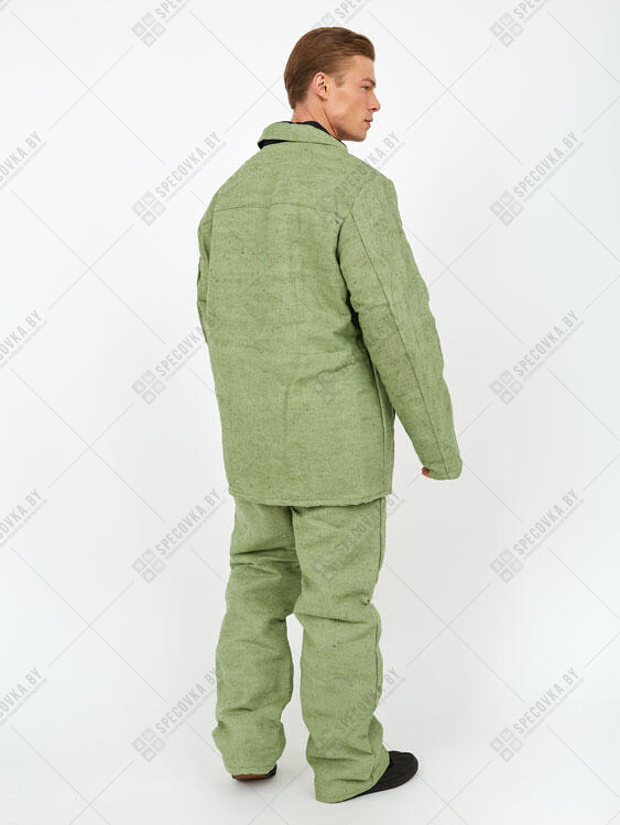 Костюм сварщика брезентовый УТЕПЛЁННЫЙ