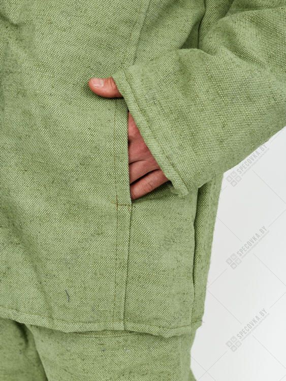 Костюм сварщика брезентовый УТЕПЛЁННЫЙ