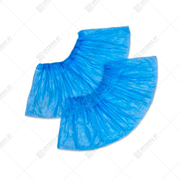 Бахилы одноразовые "Стандарт" пл. 3 гр. (синие)