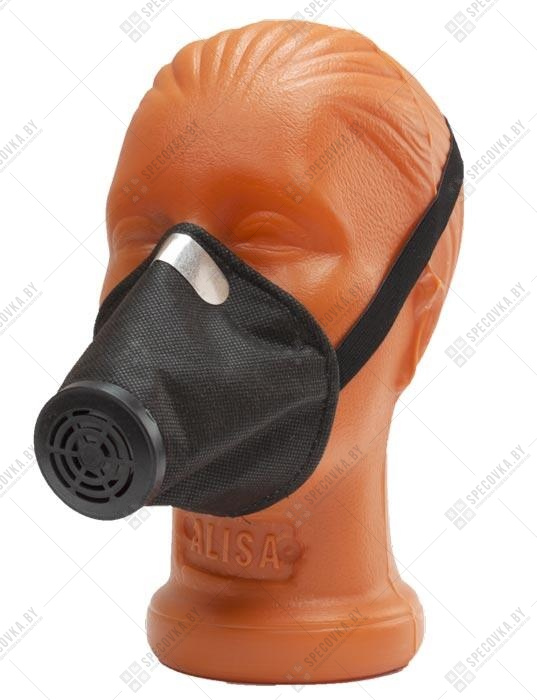 Полумаска фильтрующая противоаэрозольная (респиратор многоразовый) "У-2К" Люкс