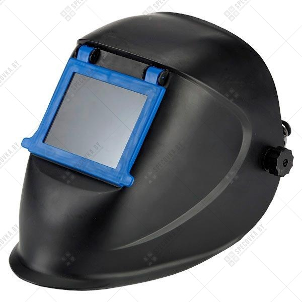 Щиток защитный лицевой сварщика "Исток" с откидным блоком светофильтра (храповый мех-м)