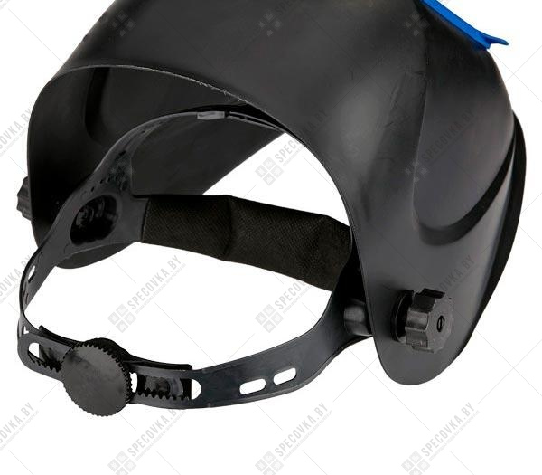 Щиток защитный лицевой сварщика "Исток" с откидным блоком светофильтра (храповый мех-м)