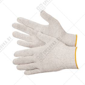 Перчатки рабочие трикотажные, 4-х нитка, без ПВХ-точки