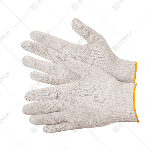 Перчатки рабочие трикотажные, 4-х нитка, без ПВХ-точки