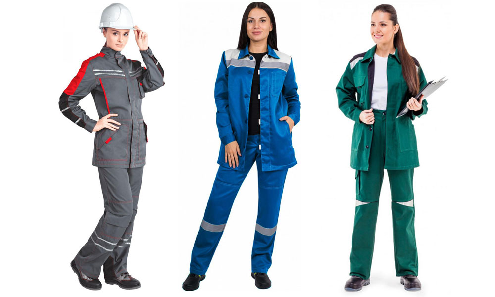 женская летняя спецодежда