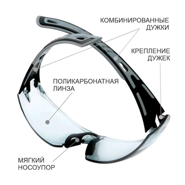 Очки защитные открытого типа "Компаньон"