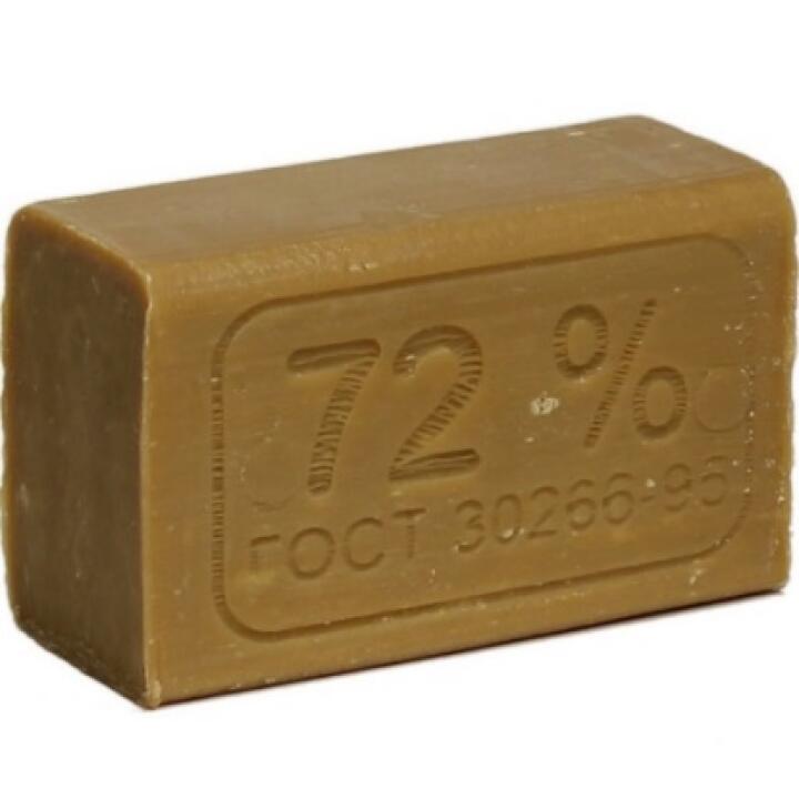 Хозяйственное мыло твёрдое, 72%, 64 шт./коробка (11 кг)