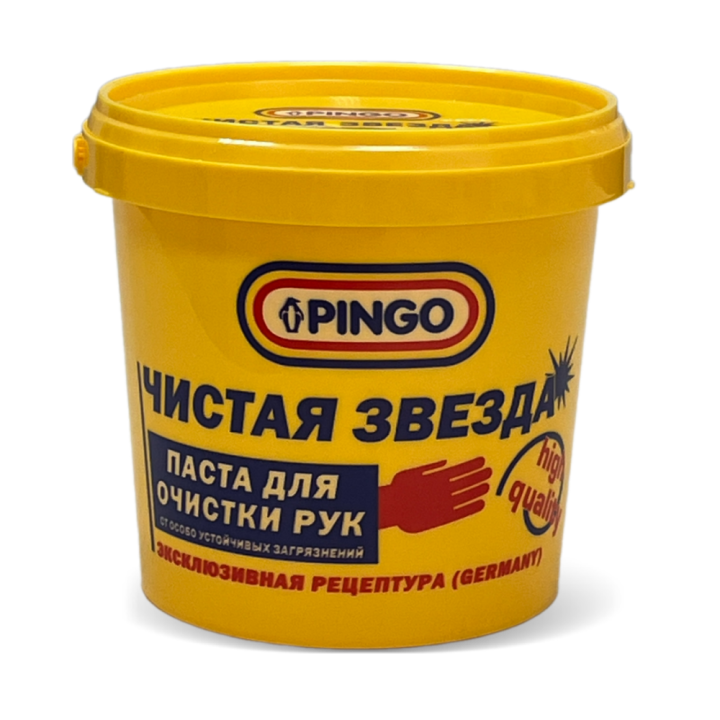 Паста для очистки рук "Чистая звезда", 1000 мл (рецептура Германии)